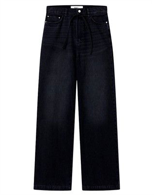 Elijah Black Denim Jeans